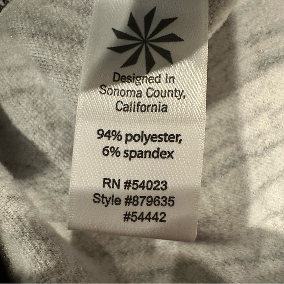 Athleta Mini Skirt Women's XS Chevron A-line Golf Black Gray Fleece  Lined - Picture 6 of 8